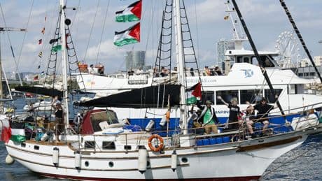 La flotilla que salió de Barcelona dirección Gaza ha tenido que volver a España