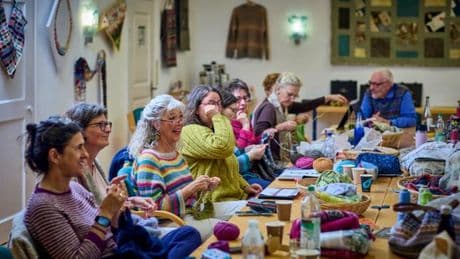 Sur la Fraueninsel, l’île allemande des “stakhanovistes du tricot”