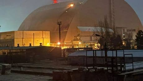 Fears of catastrophic radiation leak as engineers race to repair damage on Chernobyl protective dome from Vlad’s strikes