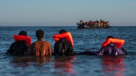 Großbritannien: 30.000 Migranten überquerten den Ärmelkanal in diesem Jahr per Boot