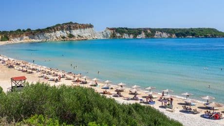 I went to the busiest party island in Greece — it was nothing like I expected