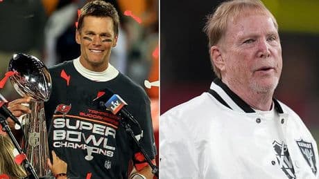 Tom Brady was rejected by the Raiders before going on to win his seventh Super Bowl, Las Vegas owner Mark Davis reveals