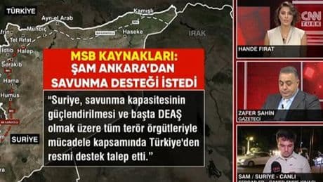 Hande Fırat, Ankara'nın Şam'a vereceği askeri desteğin detaylarını canlı yayında açıkladı