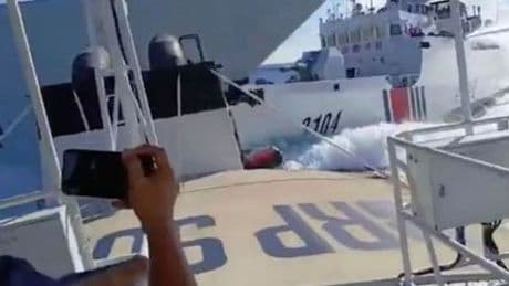 Philippinen: Chinesische Schiffe kollidieren offenbar bei Attacke auf philippinisches Boot