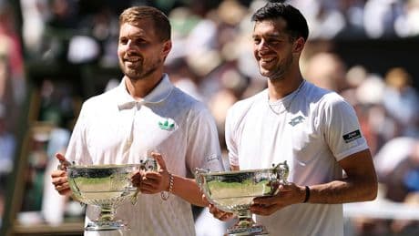 Brits Julian Cash and Lloyd Glasspool clinch historic Wimbledon men’s doubles title