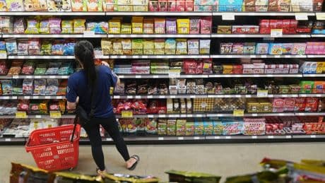 The vast majority of US adults are stressed about grocery costs, an AP-NORC poll finds
