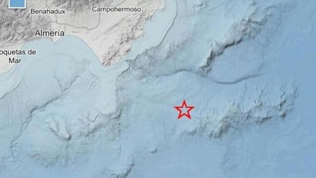 Fuerte terremoto en la provincia de Almería: no hay registro de daños