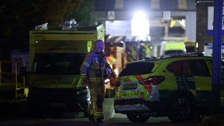 Man dies after falling 30ft into empty silo at a factory in Speke, Liverpool