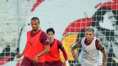 Leroy Sane, Galatasaray ile ilk antrenmanına çıktı