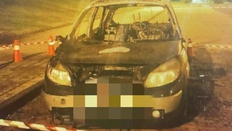 Atropella a un peregrino que iba en bicicleta en Erandio y quema su coche para borrar pruebas