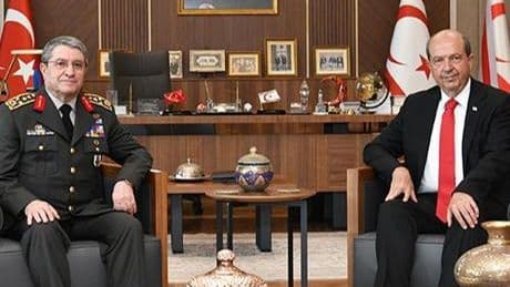 Genelkurmay Başkanı Orgeneral Bayraktaroğlu, ilk yurt dışı ziyaretini KKTC'ye yaptı