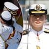 Princess Leonor receives naval military honour from her proud father King Felipe - as future Queen of Spain joins Flag Pledge Ceremony in Pontevedra