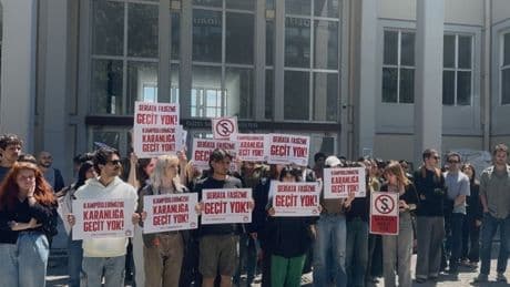 MSGSÜ öğrencilerinden Boğaziçi öğrencilerine destek: “Gençliğin katili Saray Rejimi”