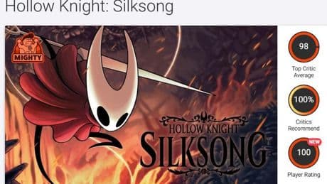 Early ‘Silksong’ Reviews Give It A 98 OpenCritic Score