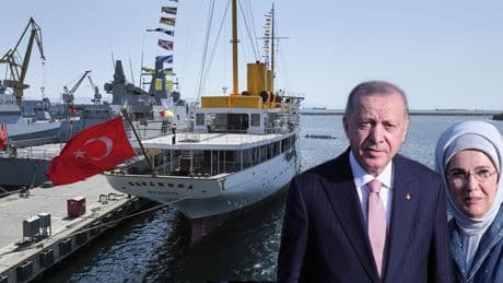 Yeni hikaye Emine Erdoğan'ın önerisiyle başladı: Savarona yatı İstanbul Boğazı'nı selamlayacak
