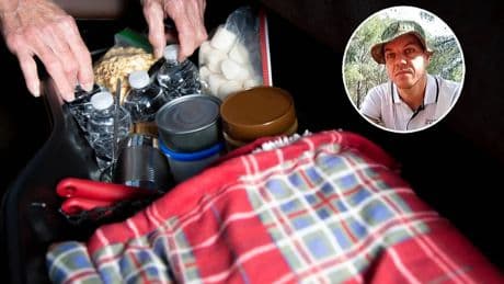 Un experto en supervivencia explica los cuatro básicos que debe tener un kit: &quot;Hay que ser autosuficiente por tres días&quot;