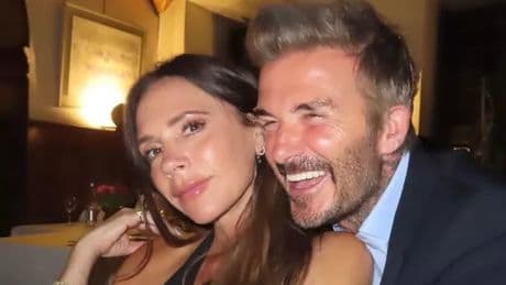 David and Victoria Beckham pack on PDA at family lunch amid bitter rift with son Brooklyn