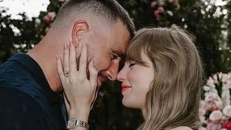 Travis Kelce breaks silence with four-word comment after engagement to Taylor Swift
