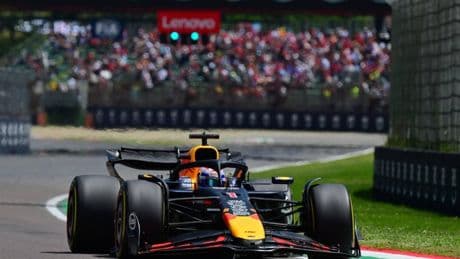 Verstappen start in Imola op de tweede plek achter Piastri