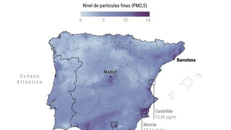 Granada, el punto negro del aire contaminado en España