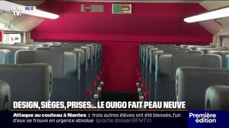 Sièges, espace relax, prises… Le Ouigo fait peau neuve