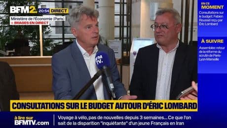 Budget: Fabien Roussel espère "des gestes pour le pouvoir d'achat" à la sortie de sa réunion à Bercy