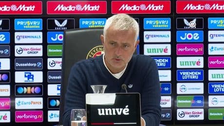 Fenerbahçe Teknik Direktörü Mourinho: Kulübede çok fazla defansif opsiyon vardı