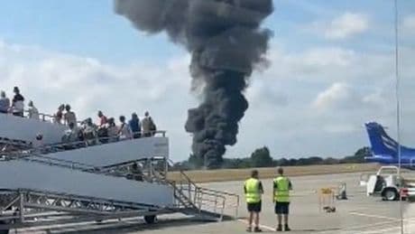 Southend Airport: Dad plane spotting with daughter saw jet 'corkscrew upside down into the floor'