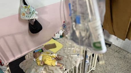 "Il n'y a pas de place pour isoler": à Gaza, la terrible hausse des cas de méningite chez les bébés