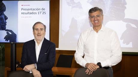 Santander: un cambio de motor con el avión en marcha