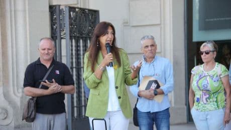 Entregado al MNAC el manifiesto contra el traslado de las pinturas de Sijena: Quim Torra, Laura Borràs o Toni Albà, entre los firmantes