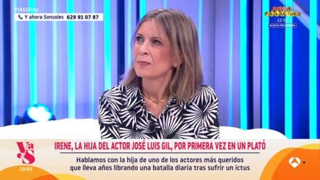 La hija de José Luis Gil, en televisión: "Los médicos fueron demoledores"