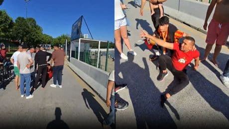 Kadıköy’de Galatasaraylı taraftara silahlı saldırı!