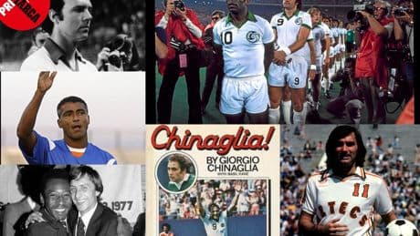 'Gol in the USA': Pelé, rockeros, Cruyff, helicópteros, whisky, George Best, armas, Beckenbauer, estafas...