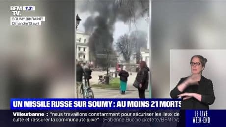 Ukraine: au moins 21 morts après une frappe de missiles russes à Soumy