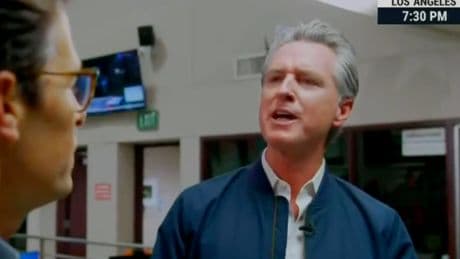 California governor Gavin Newsom sends direct message to Donald Trump as violent Los Angeles clashes continue