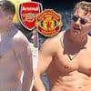Viktor Gyokeres soaks up the sun in Greece as £85m wantaway Sporting star waits for offers from Arsenal and Man United with Premier League duo weighing up their striker target options