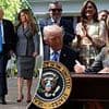 Melania just did something no First Lady has EVER done at extraordinary White House event