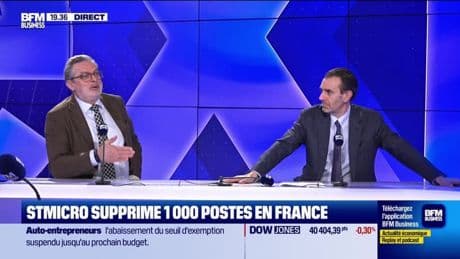 STMicro supprime mille postes en France - 30/04