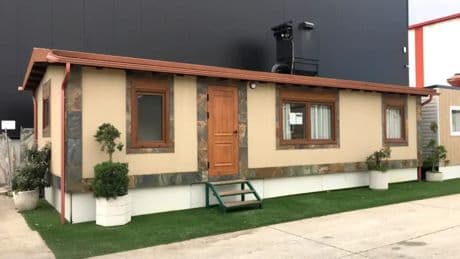 Así es la casa prefabricada de estilo rústico que está entre las más vendidas