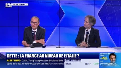 Dette : la France au niveau de l'Italie ? - 07/07