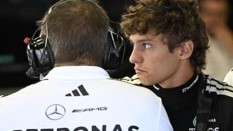 Primeras críticas a Antonelli desde Mercedes... y bastante duras