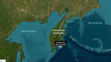 Japón emite una alerta de tsunami tras un terremoto de magnitud 8,6 en la península rusa de Kamchatka