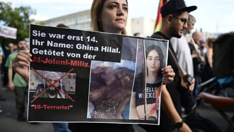 Drusen in Deutschland | Berlin: Drusen protestieren gegen Gewalt in Syrien