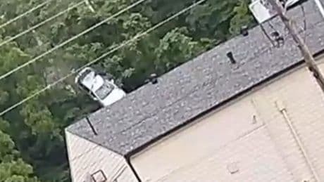 Car flies off road and crashes into veterans hall for second time in a year