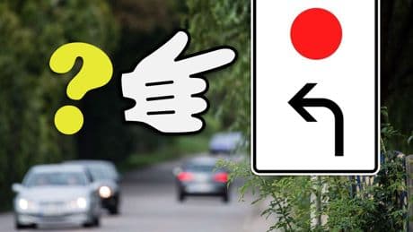 Auf Autobahnen und Landstraßen: Das steckt hinter dem Verkehrsschild mit dem roten Punkt