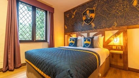 'We stayed overnight at this castle's medieval-themed hotel and the kids loved it'