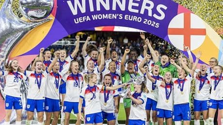 Kadınlar EURO 2025'te İngiltere üst üste 2. kez şampiyon
