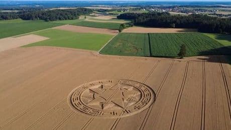 Kornkreis in Bayern: »Sie rieten mir, mich auf mein Feld zu stellen und die Energie zu spüren«