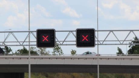 Driving theory teacher shares what to do if you see red Xs on motorway